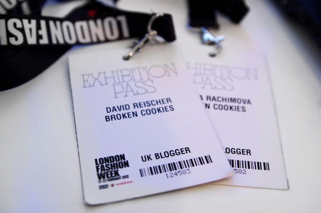 London Fashion Week 2012 A/W; LFW; Blog photos; Fashion Week Exhibition