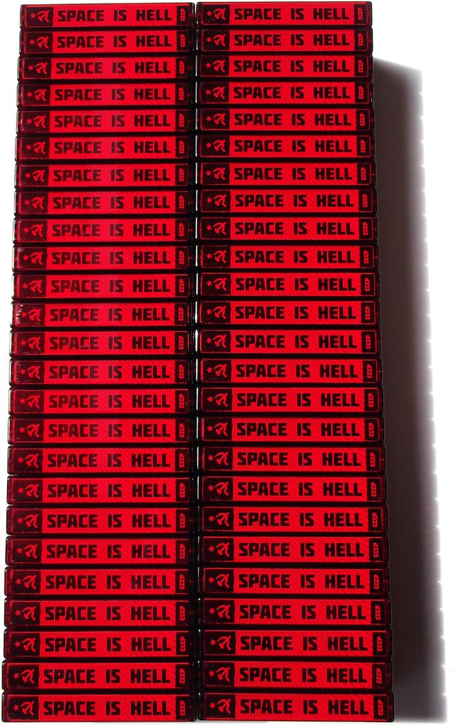 All 50 Space Is Hell cassettes