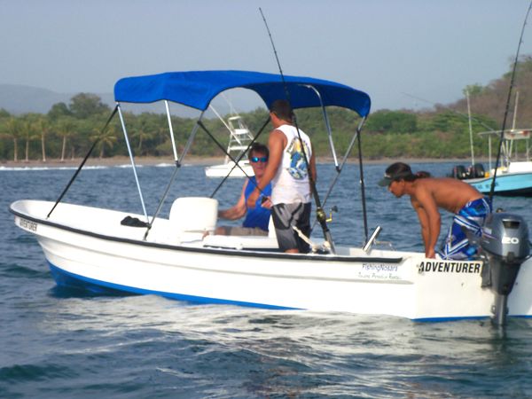 In the water, ready for liftoff