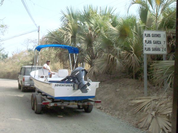 The road to Garza