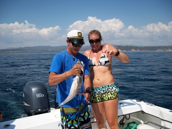 Fishing Girl Costa Rica