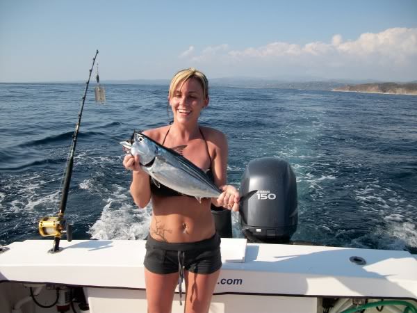 Girl with Fish Costa Rica