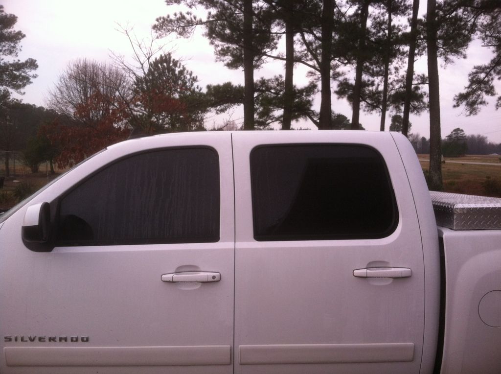Tinting over the factory tint - Chevy and GMC Duramax ...