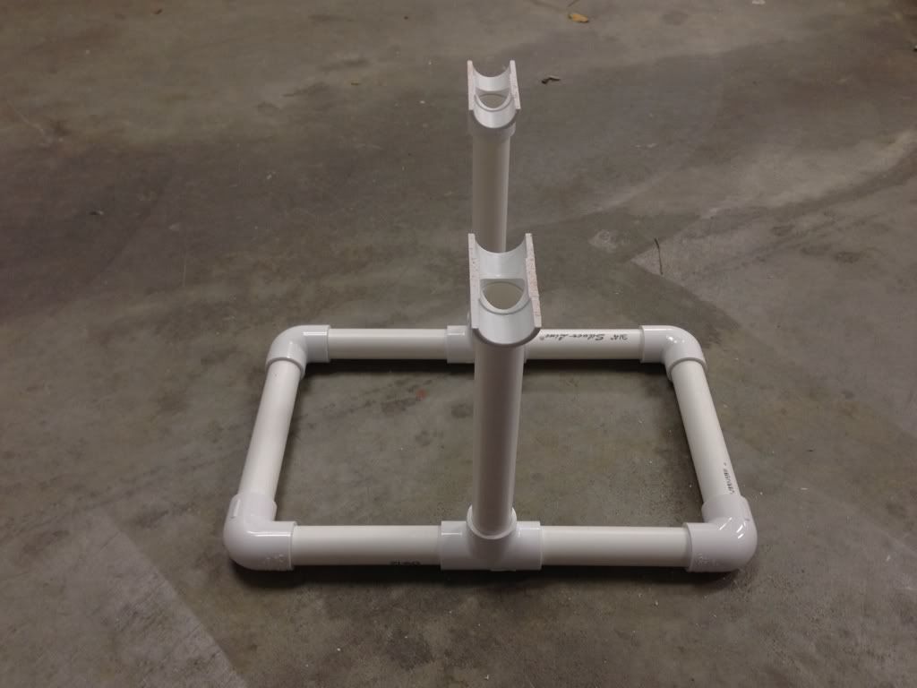 diy bike repair stand pvc