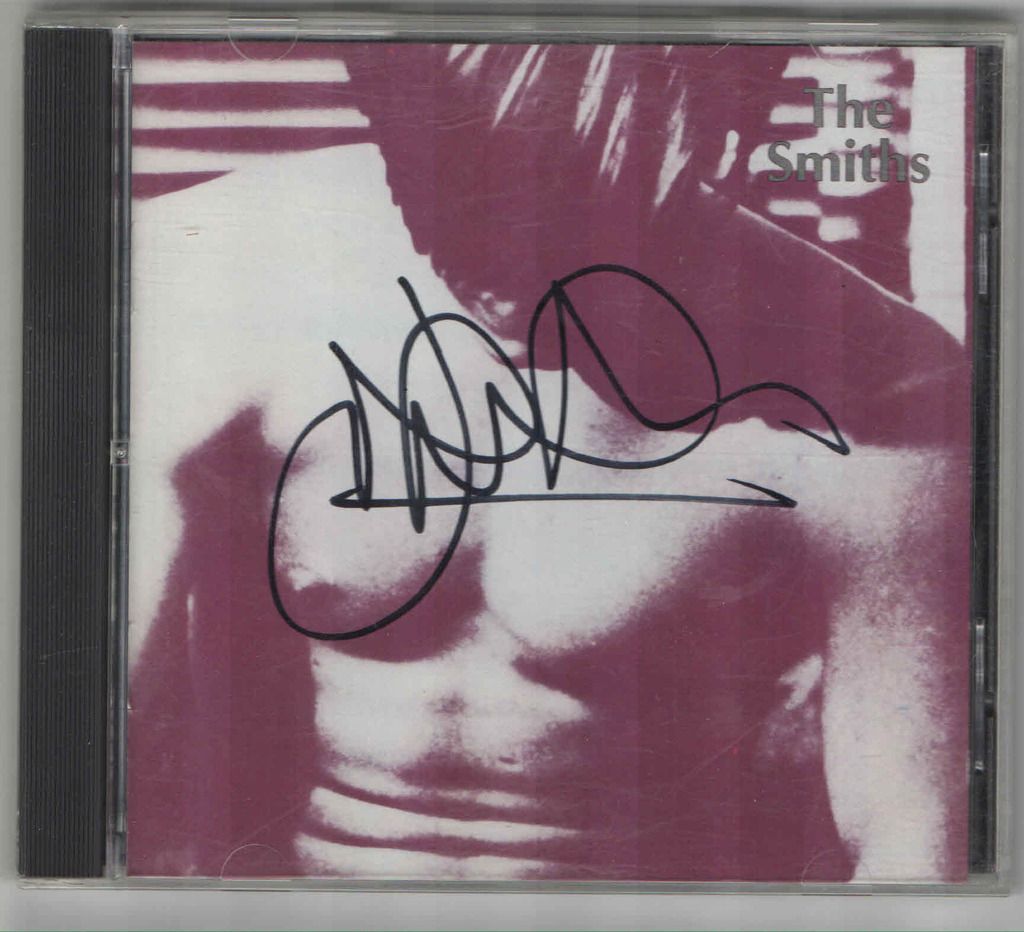 Smiths - The Smiths Signed By Marr