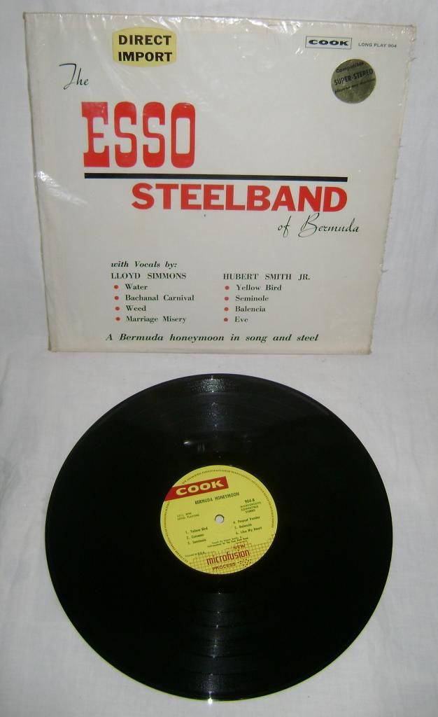 Esso Steel Band Of Bermuda - Bermuda Honeymoon Lp