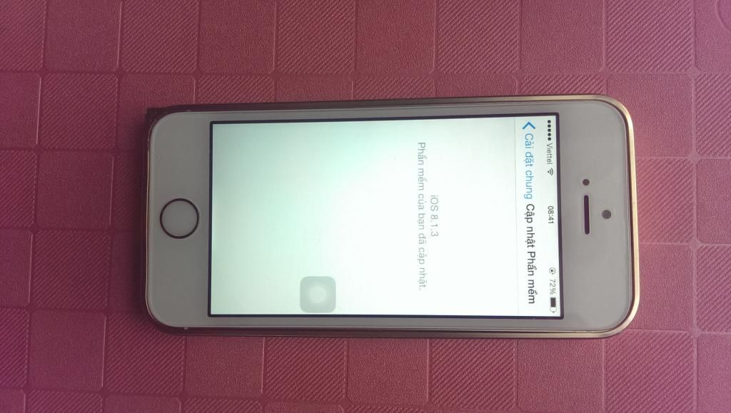 HCM - Bán 01 IPhone 5S Gold 16GB 99% active ngày 15/02/2014 giá 9tr500