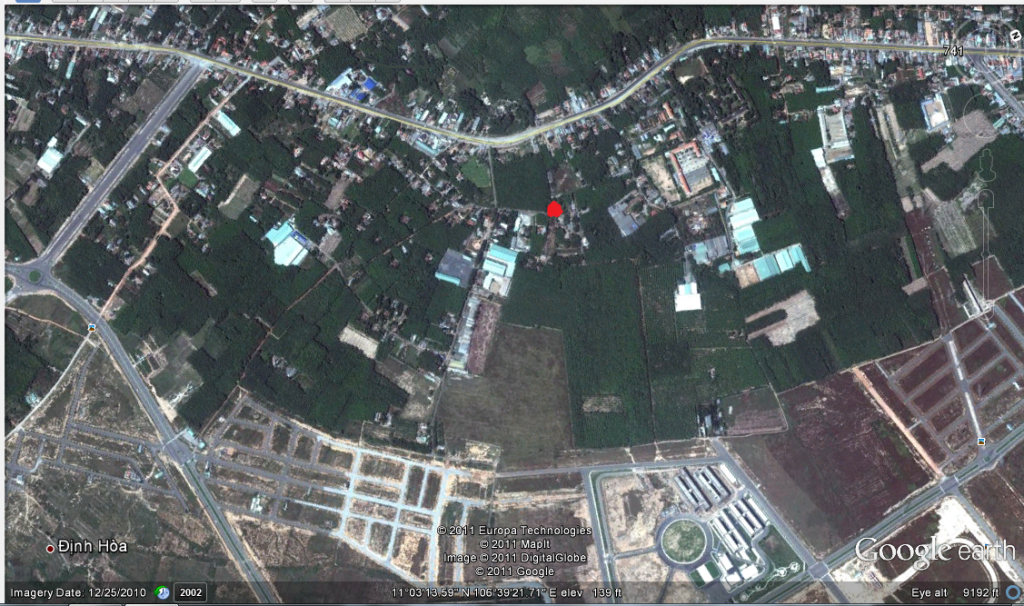 Đất Bình Dương (có nhà) 570 m2 thuộc phường Định Hòa,Thủ Dầu Một