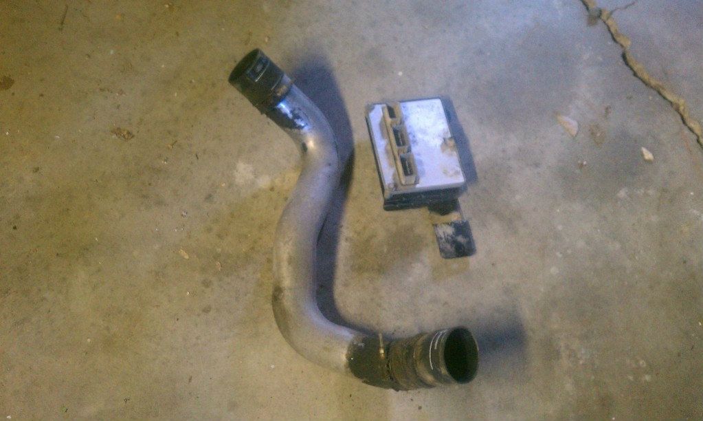 6.0 steel cold side intercooler pipe Ford Power Stroke Nation