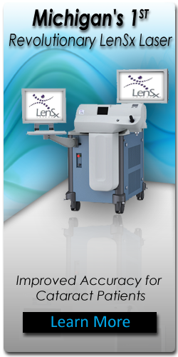 The first LenSx Laser to Michigan for Cataract Patients
