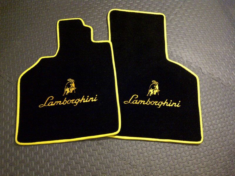 Custom Floor Mats Gallardo Page 3 Lamborghini Forum