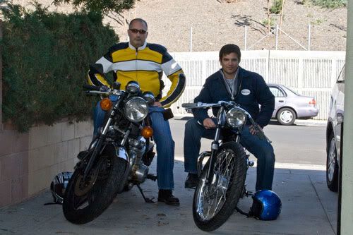 Creators of Choppertown Zack Coffman and Scott Di Lalla