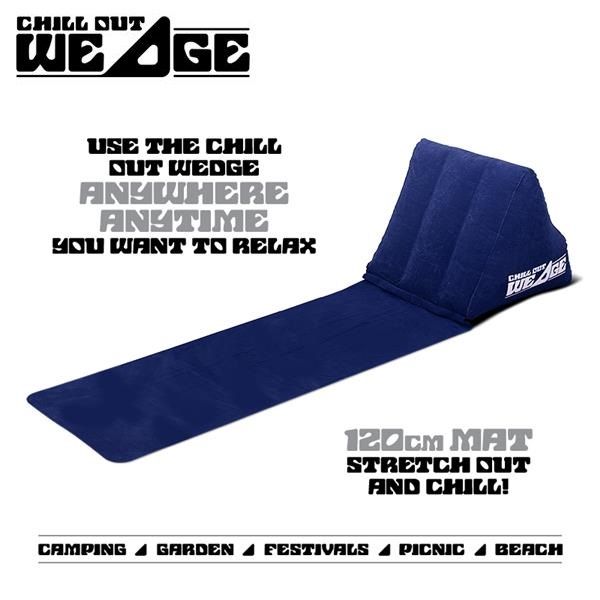 air wedge inflatable beach chair