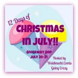 12 Days of Christmas in July hosted by Weidknecht Events Going Crazy {July 20-31}