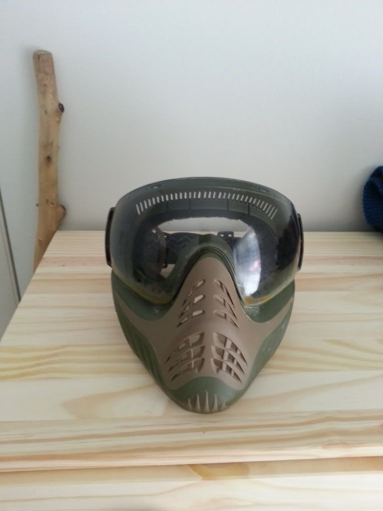 VForce Profiler Paintball Goggles Olive Drab Swamp Tan 
