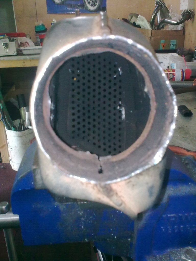 dr350 exhaust