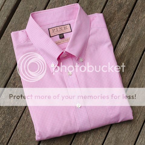 selling auctions member superfine fold thomas shirt pink