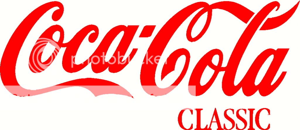 Coca Cola Classic vinyl decal sticker logo for cars, window, old 