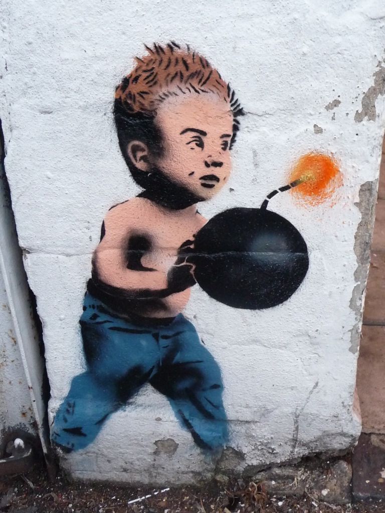 Graffiti that's now gone