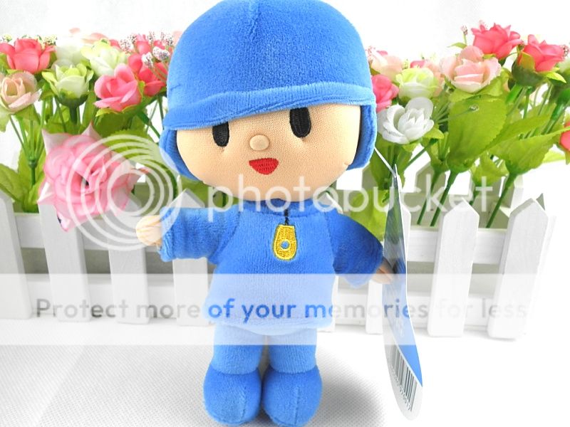 High quality 6.7  POCOYO BANDAI PLUSH SOFT FIGURE Toy   Pocoyo  