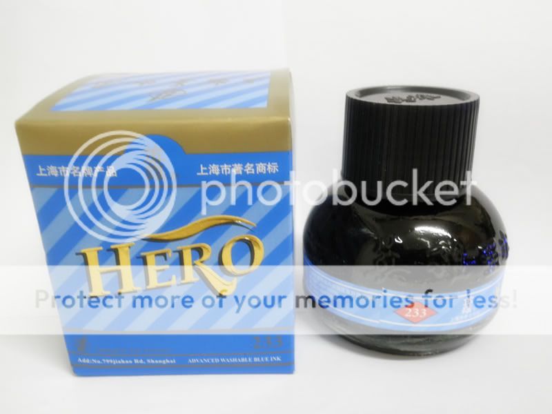 HERO 60ML 233 Fountain Pen Ink Blue  